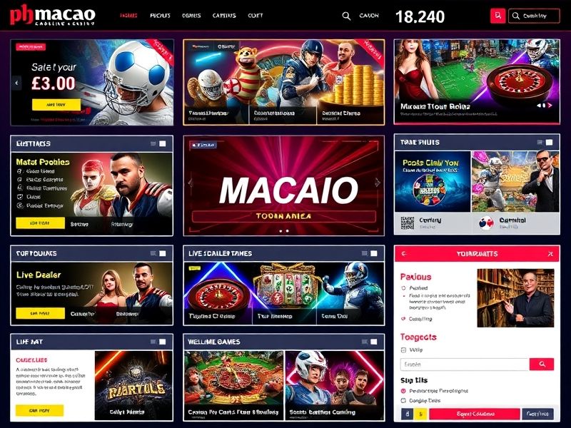 Discover the best online gambling experience at ph macao.com. Explore casino games, sports betting, live dealers, and expert guides for all your gaming needs in Macao.